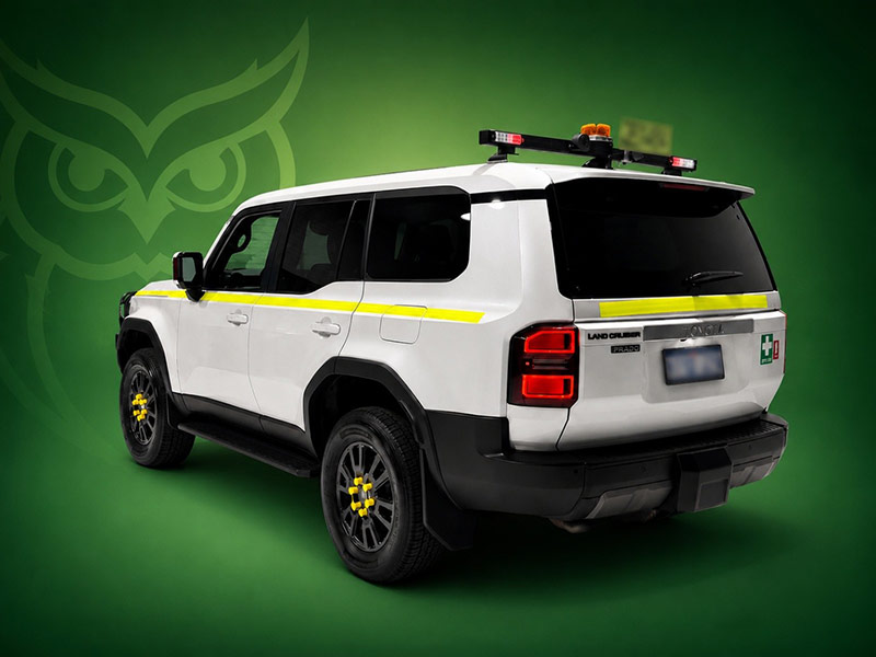 Standard mine-site compliance vehicle fit-out