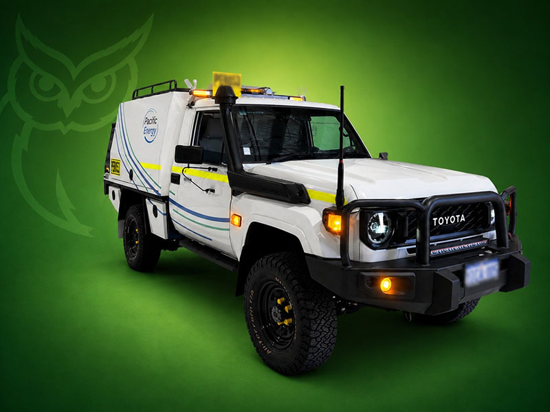 Tier 1 mine-site vehicle fit-out